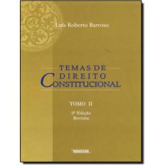 Temas De Direito Constitucional Tomo Ii - 2ª Edicao - Renovar (Cataliv