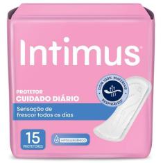 Protetor Diário Intimus Cuidado Diário 15 Unidades