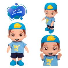 Boneco Aventureiro Azul Youtuber 100% Vinil Sem Som 1240 - Rosita