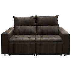 Sofá 2 lugares Retrátil e Reclinável Madri 1,50M - Suede