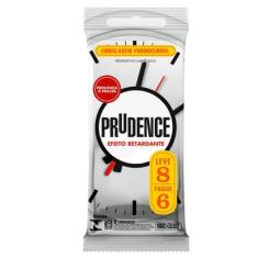 Preservativo Prudence Efeito Retardante Leve 8 Pague 6