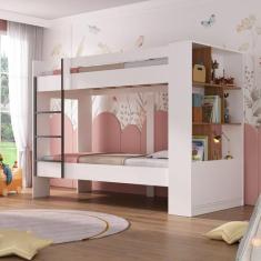 Beliche Juvenil Jonava 2 Portas com Estante YesCasa