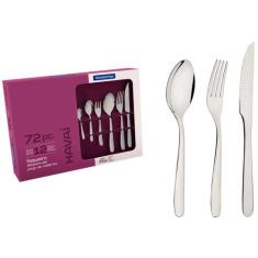Faqueiro Havai Tramontina Aço Inox 72 Peças - 66905, Inox, 72 Peças