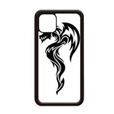 Capa Dragon Animal Art Grain Outline para iPhone 11 Pro Max para Apple Mobile Case