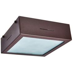 Plafon Sobrepor Caixa Quadrado, Attena, 1933 Mar, Marrom