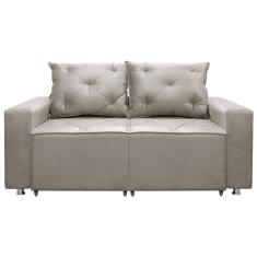 Sofá 2 lugares Retrátil e Reclinável Bariloche 1.60cm C/ Molas - Veludo