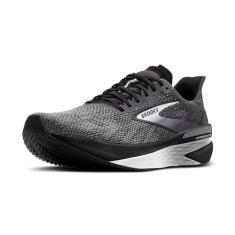 Brooks Tênis de corrida feminino Hyperion GTS 2, Preto/Ébano/Cinza Primer, 35