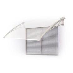 Toldo Fixo Versátil - 60 cm de avanço - Chapa Poliondas -  p/ portas, 