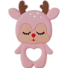 Mordedor Rena para Bebê de Silicone 8,89x6,69x0,75cm