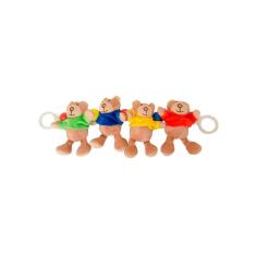 Móbile Para Carrinho Em Pelúcia Ursos Plush - Coloria