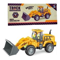 Brinquedo Trator Pá Carregadeira Com Luzes E Movimento Carro - Yang Fa