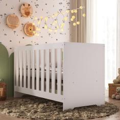 Berço 3 Em 1 Tic Tac Branco