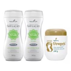 kIT 2 Sabonete Íntimo Sensação De Arruda Natu Life + Creme para rachad