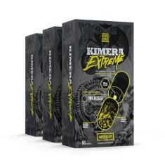 Kimera Extreme - 60 Cáps - Kit 3 caixas - Termogênico com potência máxima - Iridium Labs-Unissex