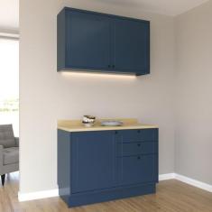 Cozinha Compacta 2 Peças 3 Portas 3 Gavetas Sevilha - Herval