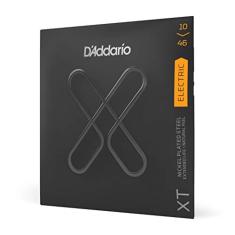 Encordoamento Para Guitarra Revestida Aço Banhado A Niquel .010-.046 D'Addario XT XTE1046