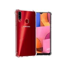 Capa Anti Shock Samsung Galaxy A20s 6.4", Capa Anti-Impacto, Transparente