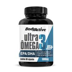 Ultra-Ômega 3 1000 MG 90 Cápsulas Bodyactive