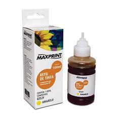 Garrafa Tinta Amarelo 100ml Compativel com M0H56AL HP 1 UN Maxprint