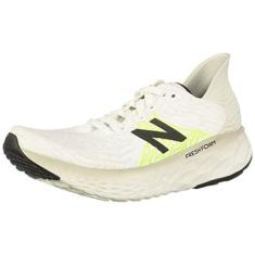 New Balance Fresh Foam 1080 V10 Tênis de corrida feminino, Light Aluminum/White/Lime Glo, 5