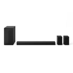 Home Theater Soundbar LG S60TR com 5.1 Canais, Bluetooth, Dolby Digital, Caixas Traseiras Sem Fio, AI Sound Pro, Wow Interface - 440W RMS