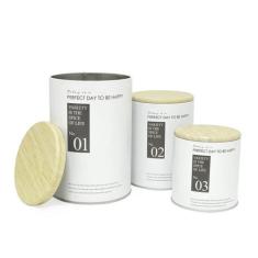 Conjunto De Latas Potes De Metal Para Mantimentos 3 Peças - Wincy