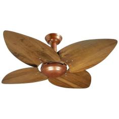 Ventilador de Teto Office Jet Aspen Venti-delta 4Pás Imbuia + Controle