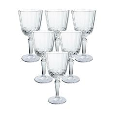 Conjunto De Taças De Vidro 300Ml 6 Peças Classic-Casambiente