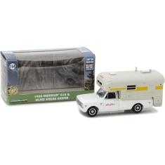 Miniatura 1/64 Chevy C20 Cheyene 1968 Greenlight De Camping
