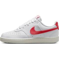 Nike Court Vision Low Next Nature Tênis feminino, Branco/vela/brasa mágica, 41