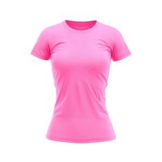 Camiseta Babylook Feminina Lisa DryFit Uv Verão Rosa Neon - Fantasia B