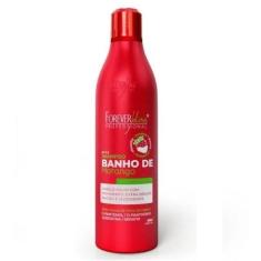 Shampoo Banho De Verniz Morango 500ml  Forever Liss Professional