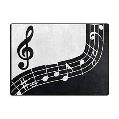 ColourLife Tapetes de área leve e macio tapete de piano musical para  crianças, sala de jogos, piso de madeira, sala de estar, 203 x 147 cm em  Promoção é no Buscapé