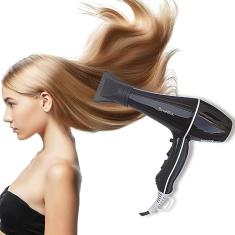 Secador de Cabelo Profissional Potente Portátil 1800W 110/220V 2 Velocidades (110)