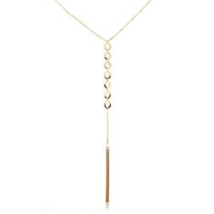 Colar Cumprido Com Mini Pérolas E Fio [F027]