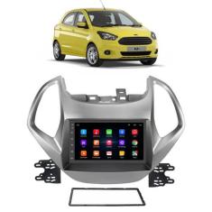 Kit Multimídia Android Ford Ka 2015 2016 2017 Computador de Bordo Sync