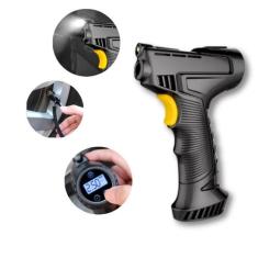 Calibrador e Inflador Portátil Para Veiculos Com Luz LED e Tela Digita