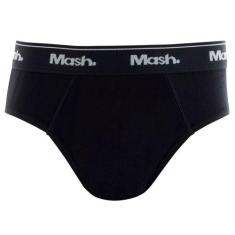 Cueca slip mash 193.01 infantil, Preto, G