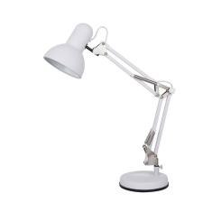 Luminária De Mesa Quality Brande 1160 E27 Bivolt Branco Fosco