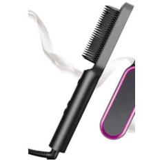 Escova Alisadora Cabelo Profissional: 3 Em 1 Estilo E - Escova 3 Em 1 