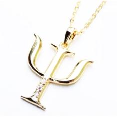 Colar Cordão Psicologia Psicologa Folheado Ouro 18k