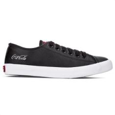 Tênis Coca Cola Basket Floater Low Preto - Feminino-Feminino