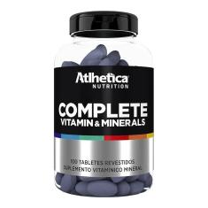 Complete Multi-Vit (100 Tabletes) Vitaminas & Minerais Atlhetica Nutrition