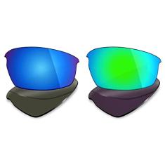 2 pares de lentes polarizadas de reposição para óculos de sol Oakley Bottlecap – Opções
