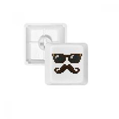 Óculos de sol Beard Man Pixel teclado mecânico PBT kit de atualização para jogos