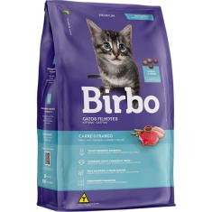 Ração Seca Birbo Carne e Frango para Gatos Filhotes - 15 Kg