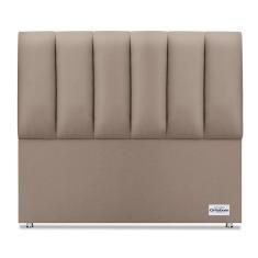 Cabeceira South Linho Bege Casal (11x140x125) - Ortobom