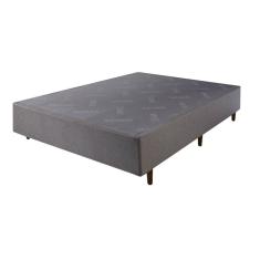 Base Box King Serflex Nice 24x193x203cm Cinza