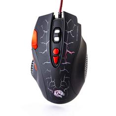 Mouse Gamer Hayom MU-2907 DPI 8 Botões Preto com LED RGB