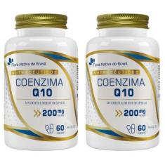 Kit 2X Coenzima Q10 200Mg 60 Cápsulas - Flora Nativa